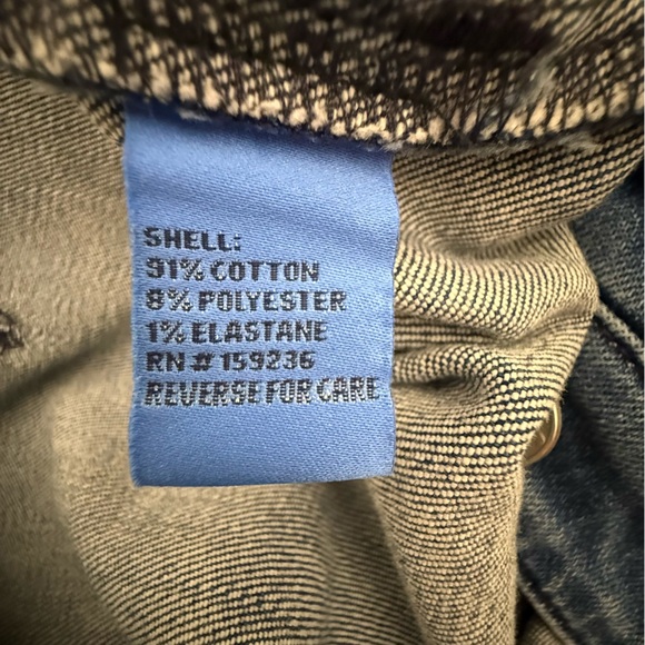 J.McLaughlin Hadleigh Wide Leg Denim Trousers Jeans Size 12 - Picture 8 of 11